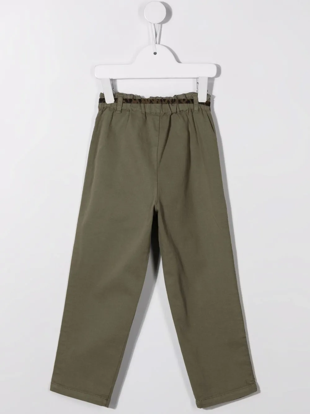 Babe And Tess Broek met paperbag taille - Groen