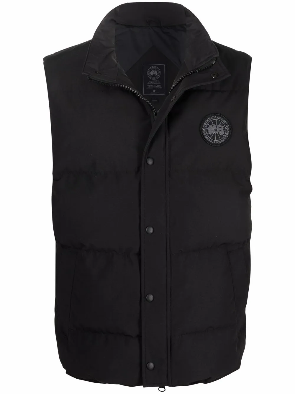 

Canada Goose chaleco capitonado Garson Black Label - Negro