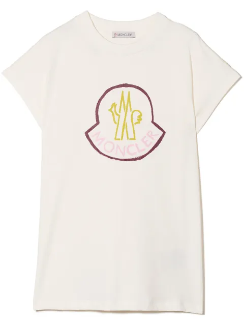 Moncler Enfant T-Shirt mit Logo-Print