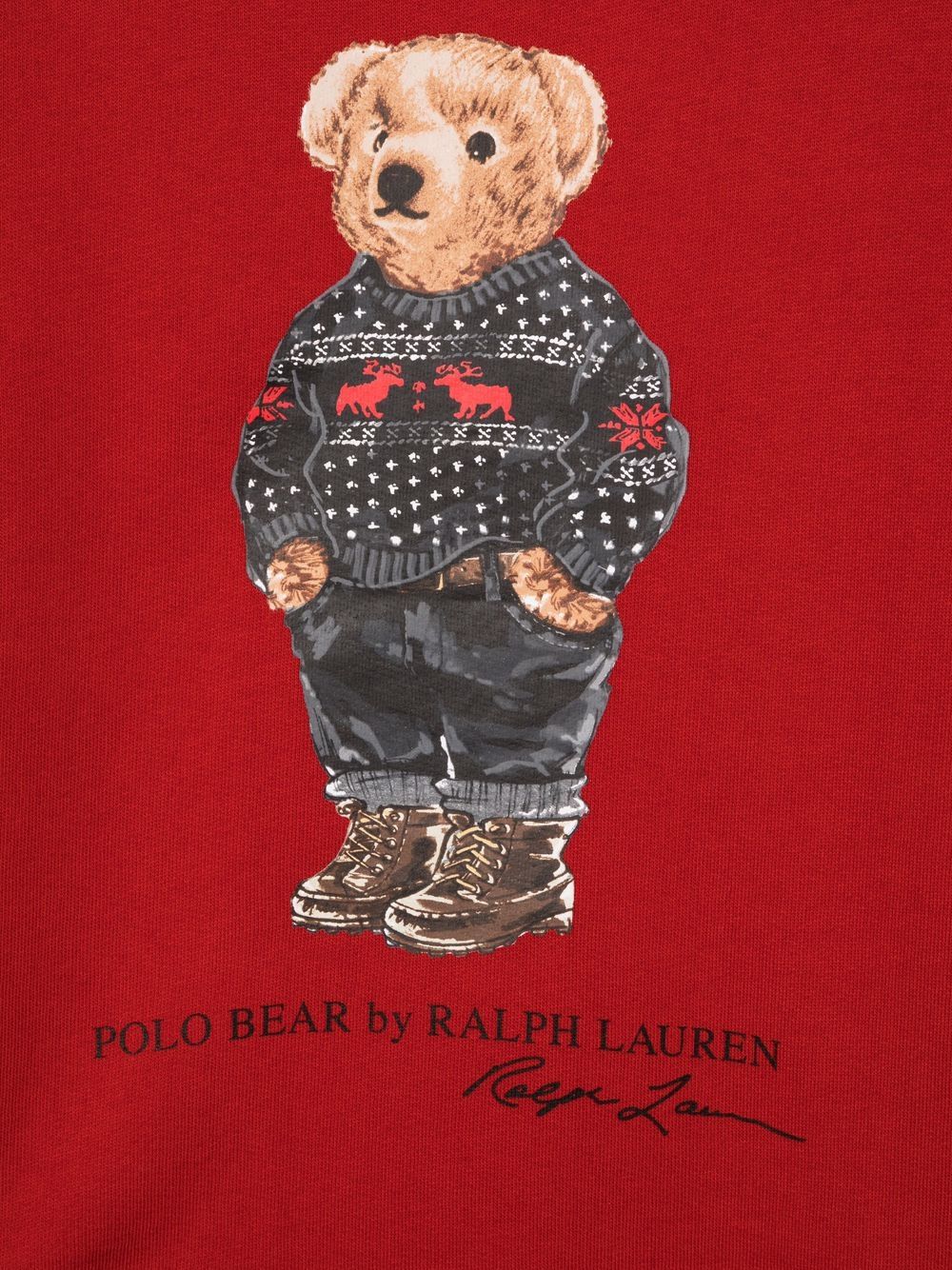 Ralph Lauren Kids teddy bear sweatshirt - FARFETCH