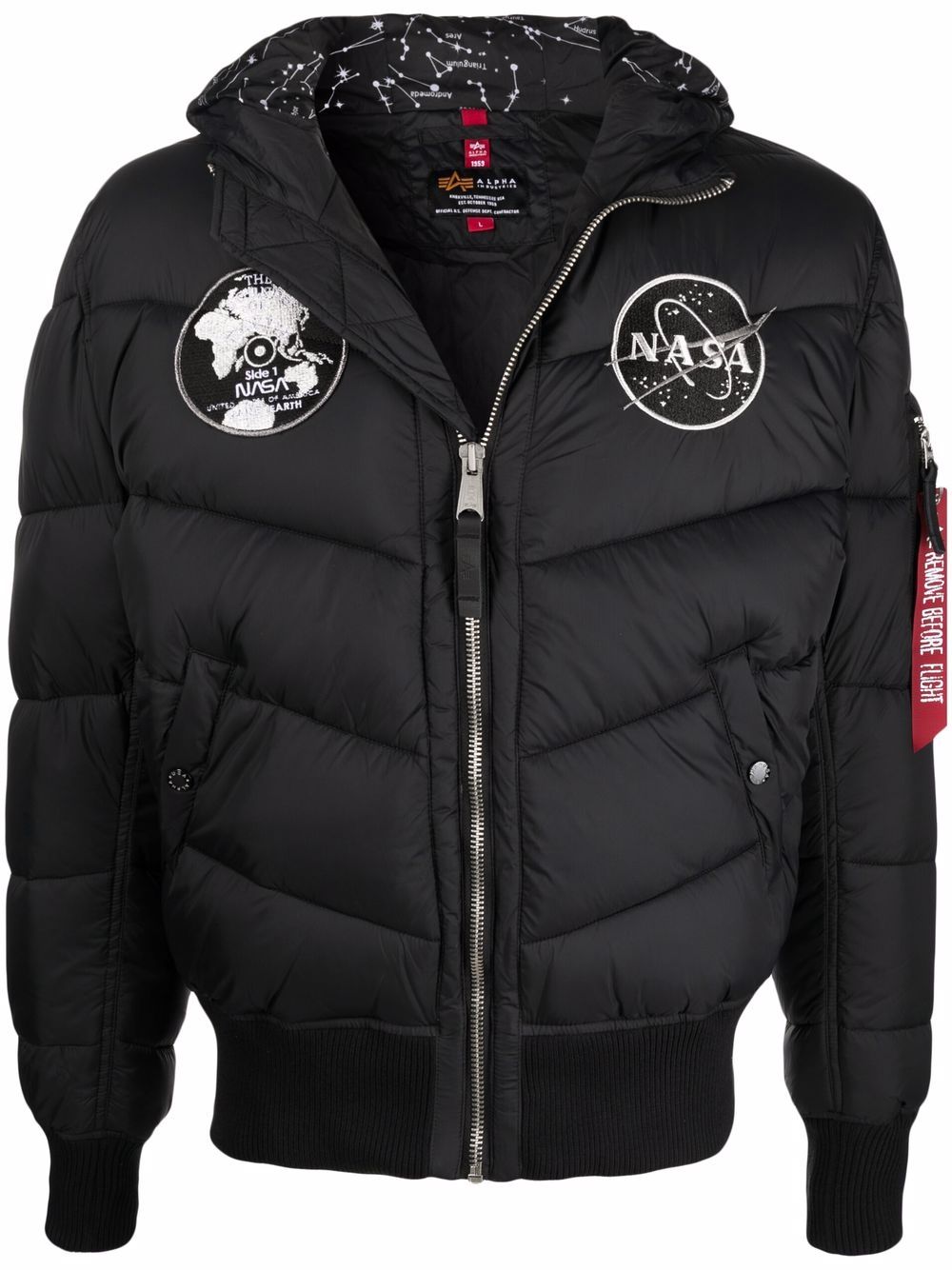 фото Alpha industries пуховик nasa