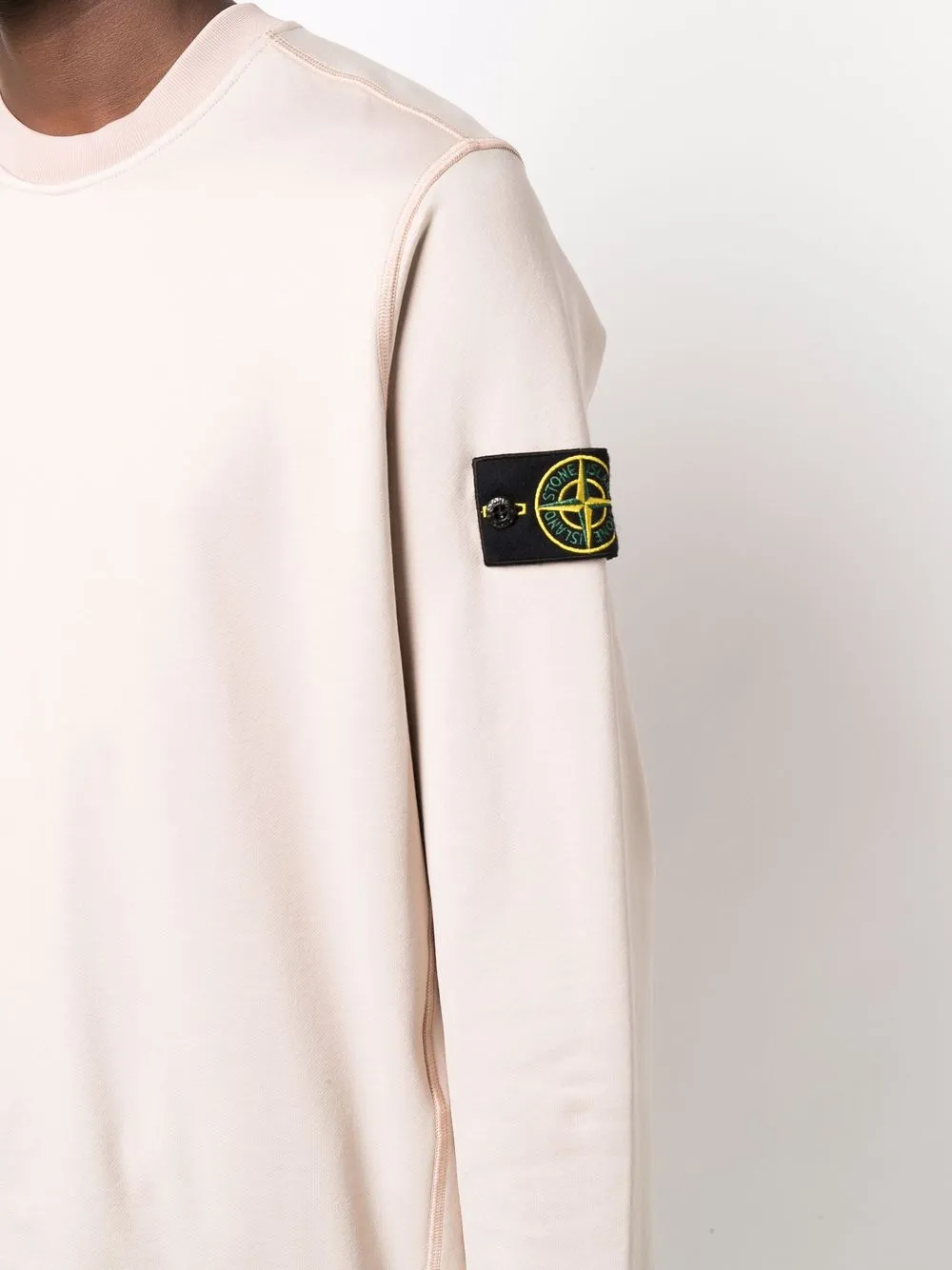 фото Stone island толстовка с нашивкой compass