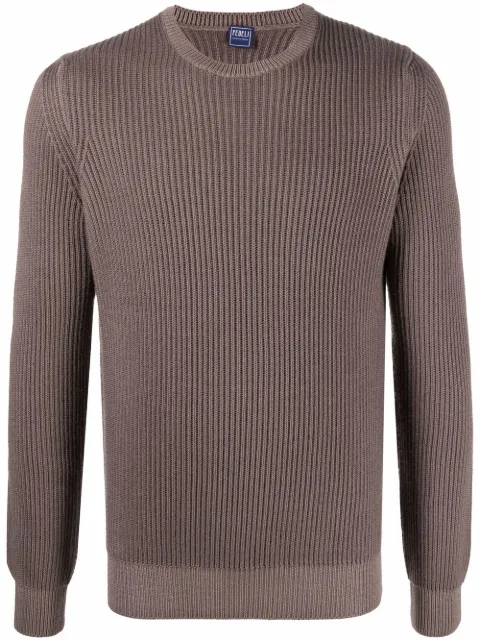 Fedeli pull uni en maille fine