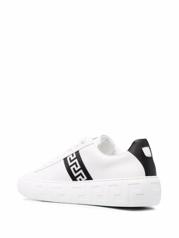 Versace Greca lace up Sneakers Farfetch