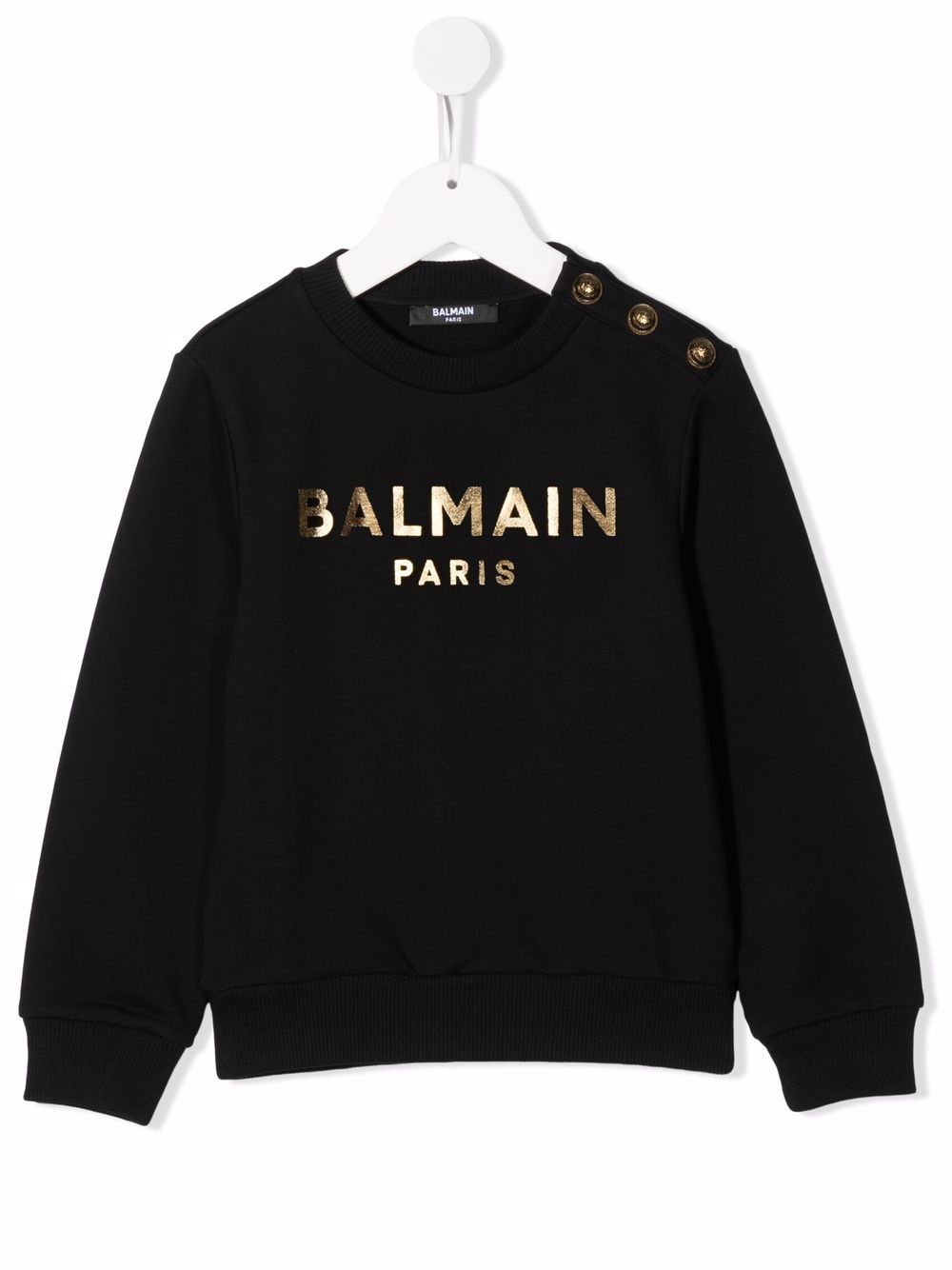 фото Balmain kids толстовка с логотипом