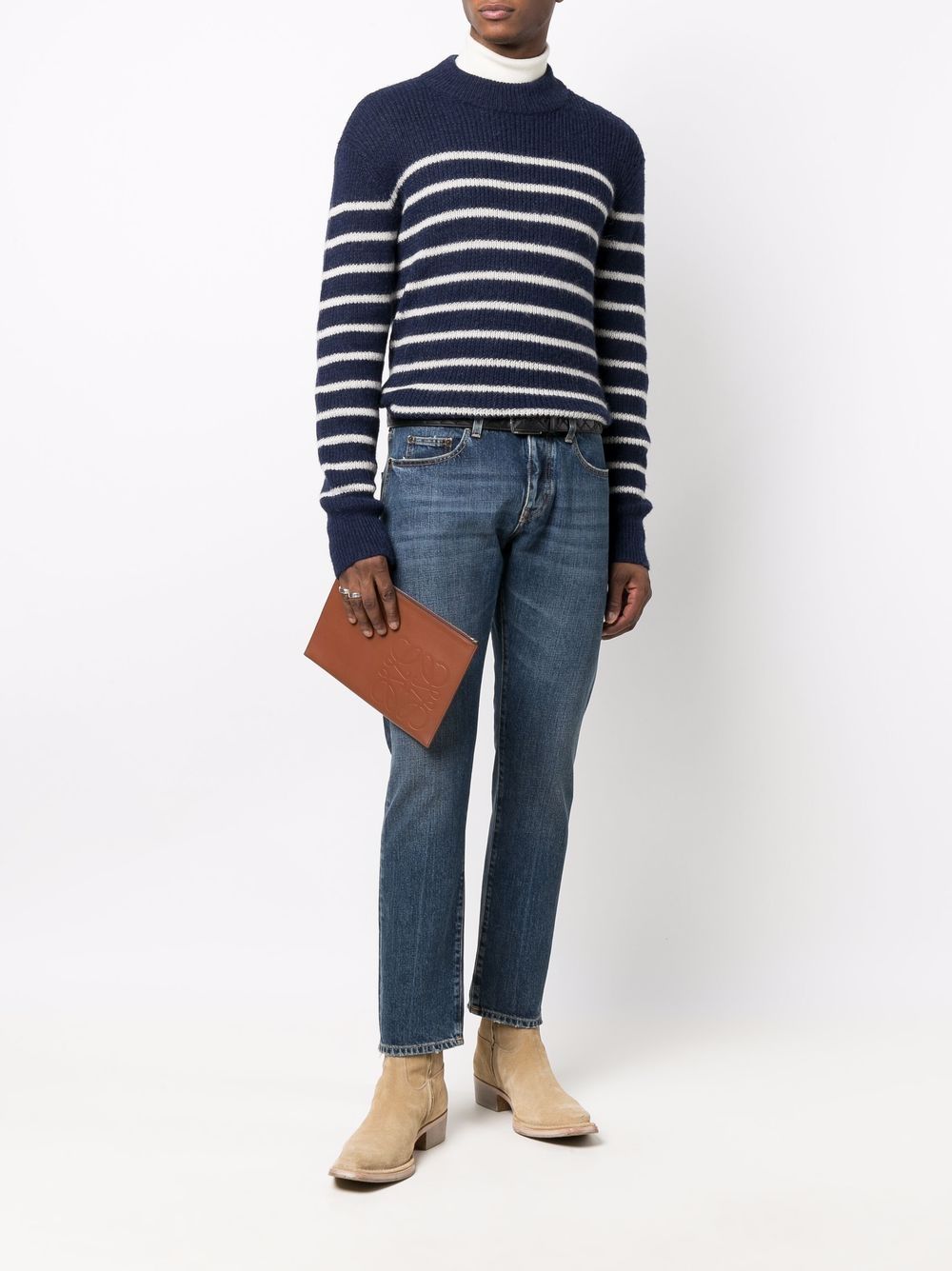 Saint Laurent Straight jeans - Blauw