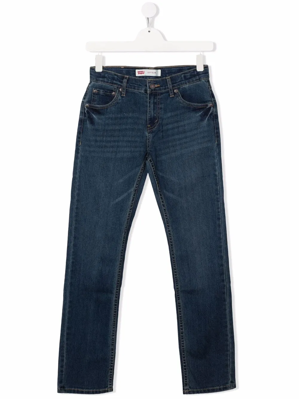 levi's kids jean à coupe droite - bleu