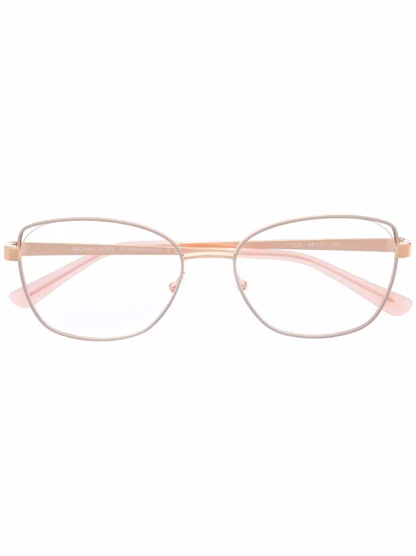 michael kors gold frame glasses