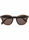 Oliver Peoples tortoiseshell-effect square sunglasses - Brown