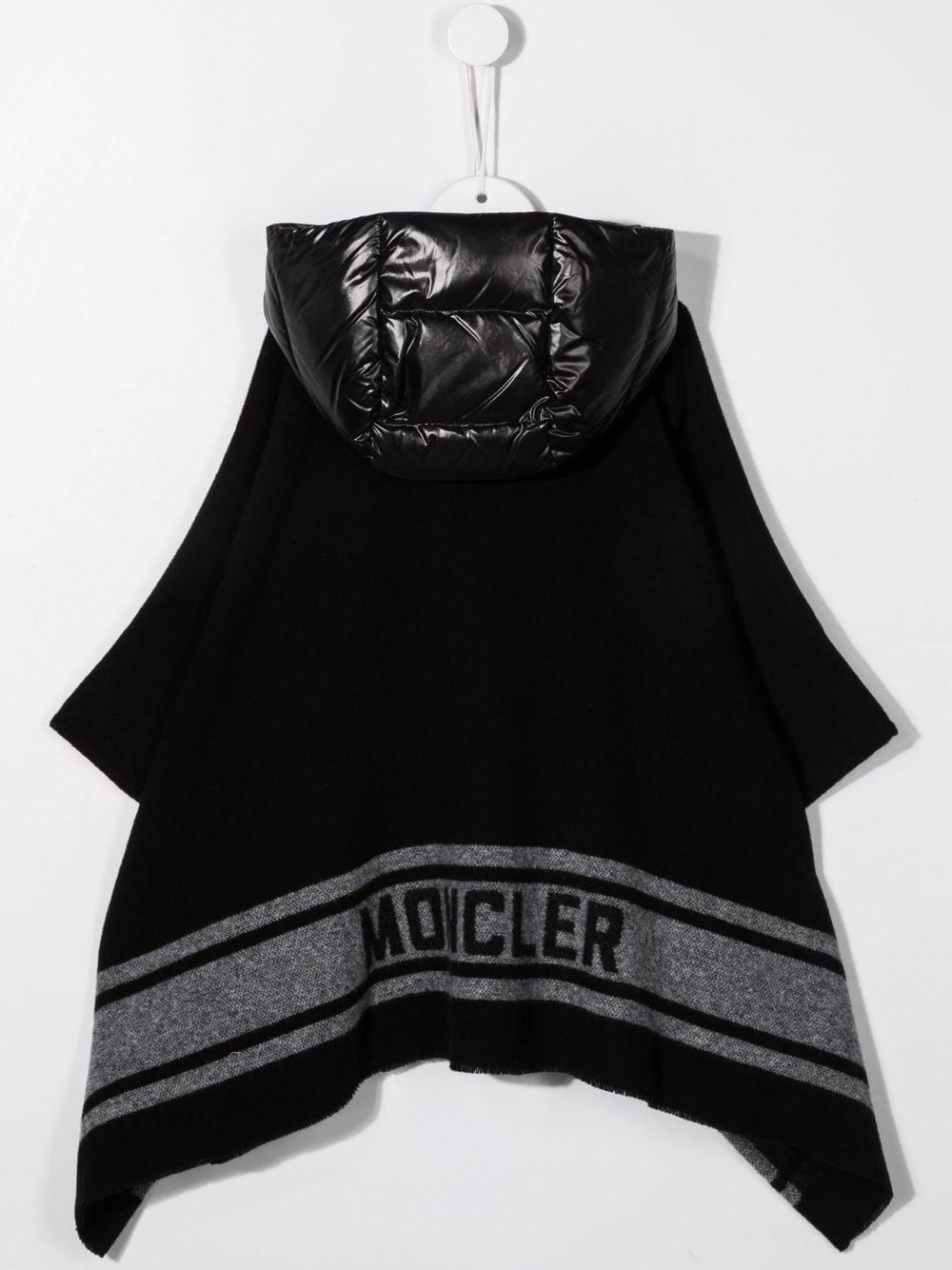 moncler enfant logo套头式斗篷 图 2