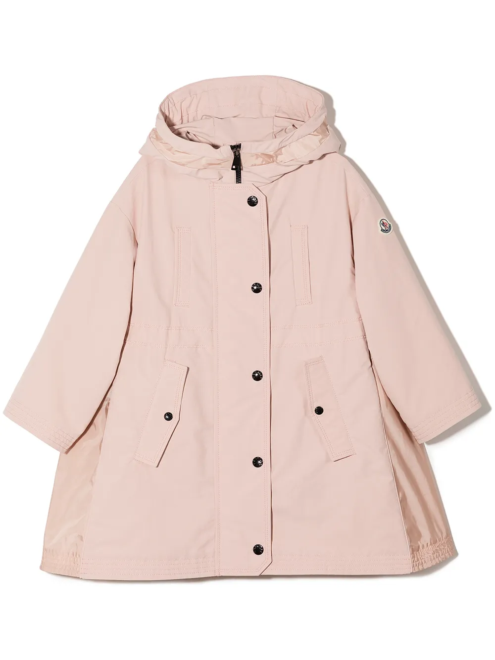 

Moncler Enfant parka Eurissa con capucha - Rosado