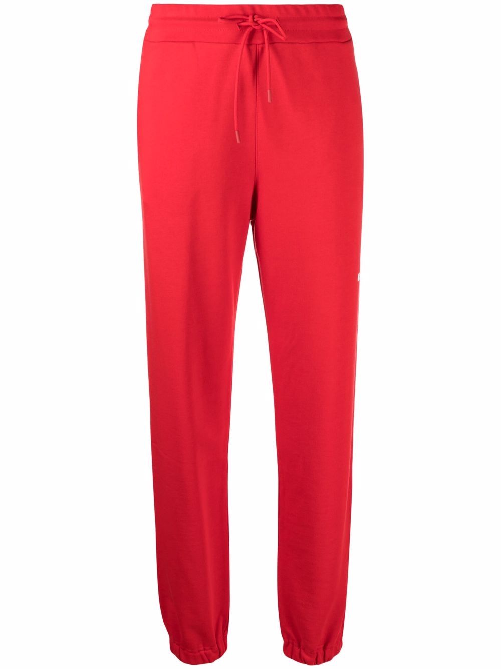 

MSGM joggers con logo estampado - Rojo