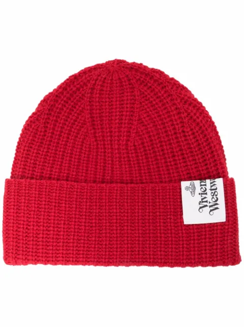 vivienne westwood logo beanie