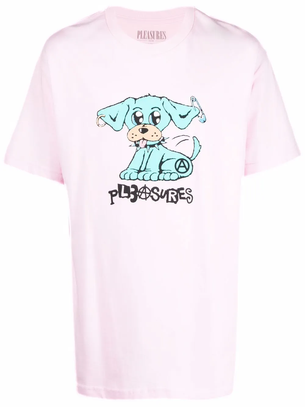 

Pleasures playera manga corta con estampado gráfico - Rosado