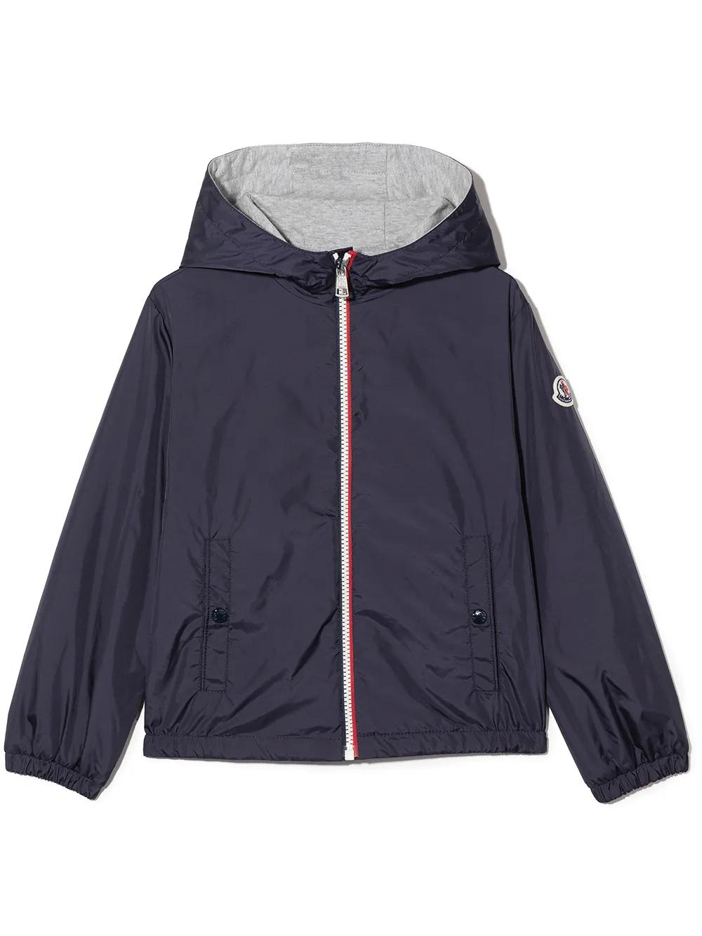 

Moncler Enfant Urville hooded rain jacket - Blue