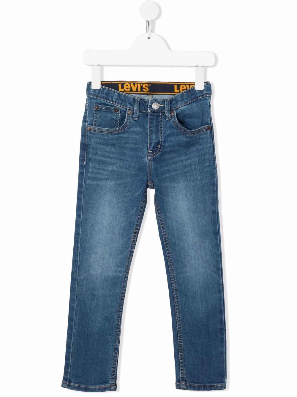 Levi's Kids straight-leg jeans - Blue