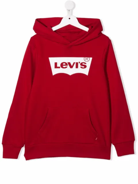 Levi's Kids 로고 프린트 스웨트셔츠