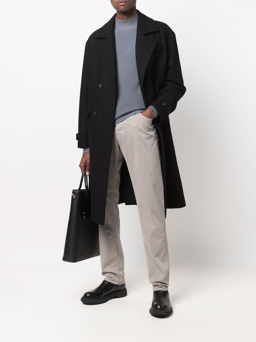 Hevo Lequile Concealed double-breasted Coat - Farfetch
