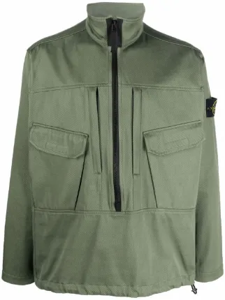 Stone island cheap green smock