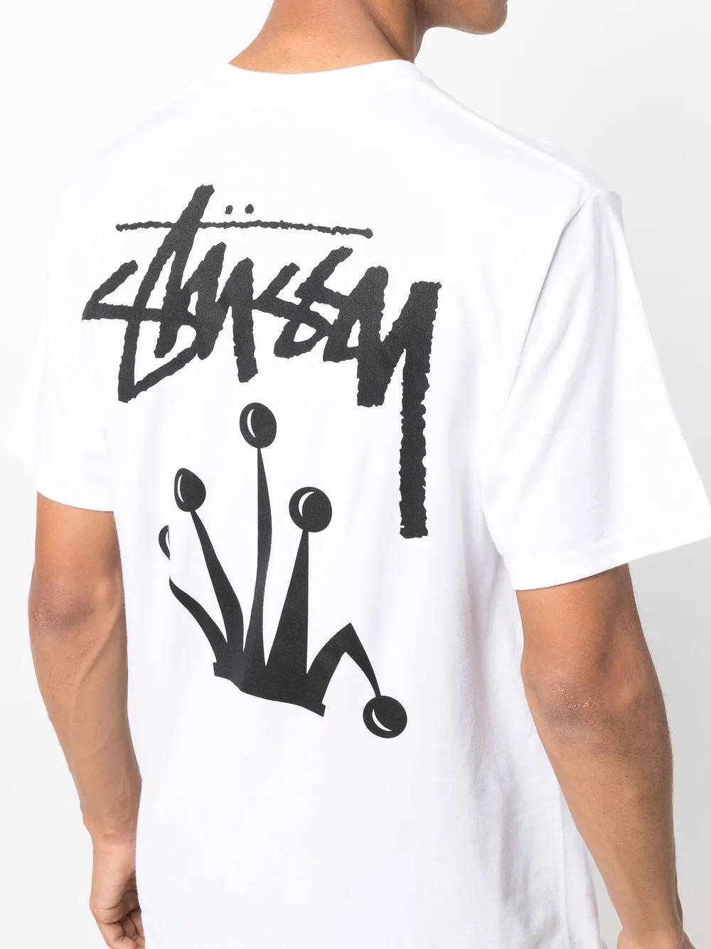 фото Stussy футболка с логотипом