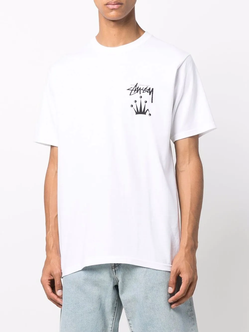 фото Stussy футболка с логотипом