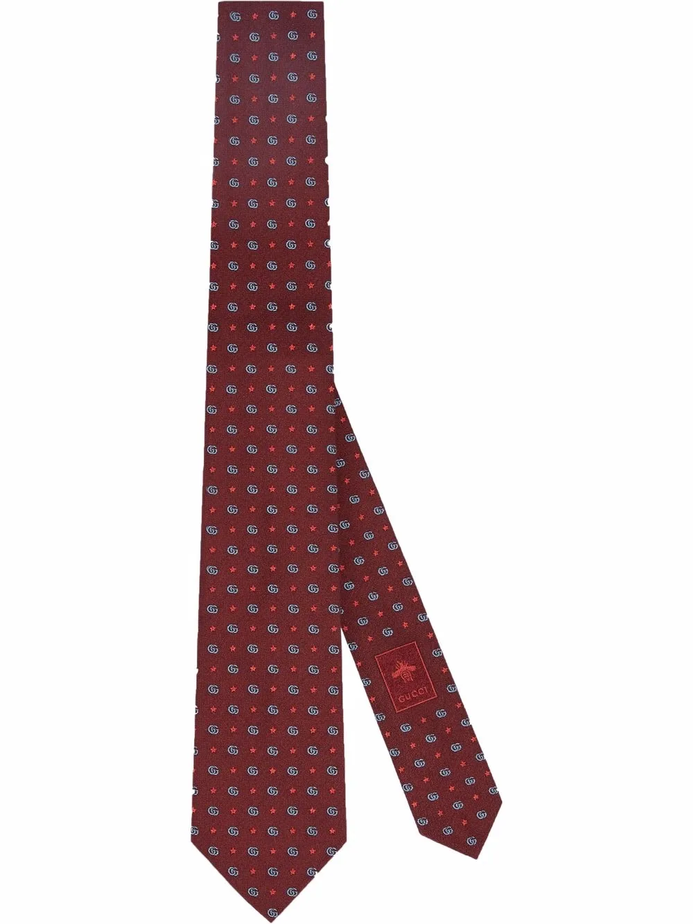 Double G silk tie