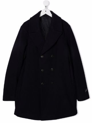 emporio armani wool coat