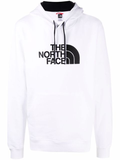 hoodie the north face blanc