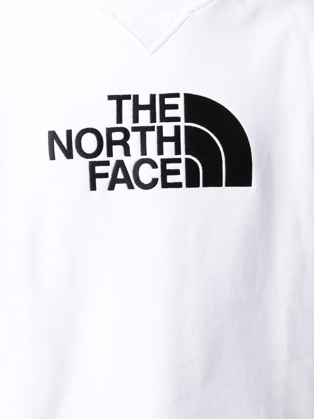 The North Face Sweater met logoprint Wit
