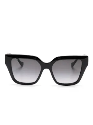 Prada Eyewear グラデーション スクエアサングラス | ブラック