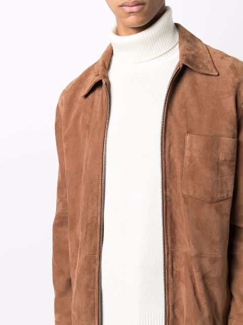 theory noland suede jacket