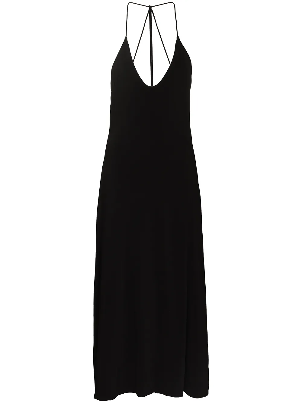 

KHAITE Rina strappy midi dress - Black