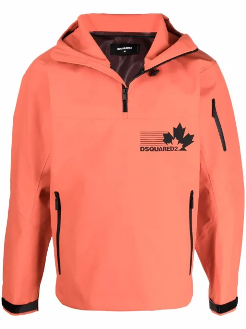 Dsquared2 Kapuzenjacke mit Reißverschluss