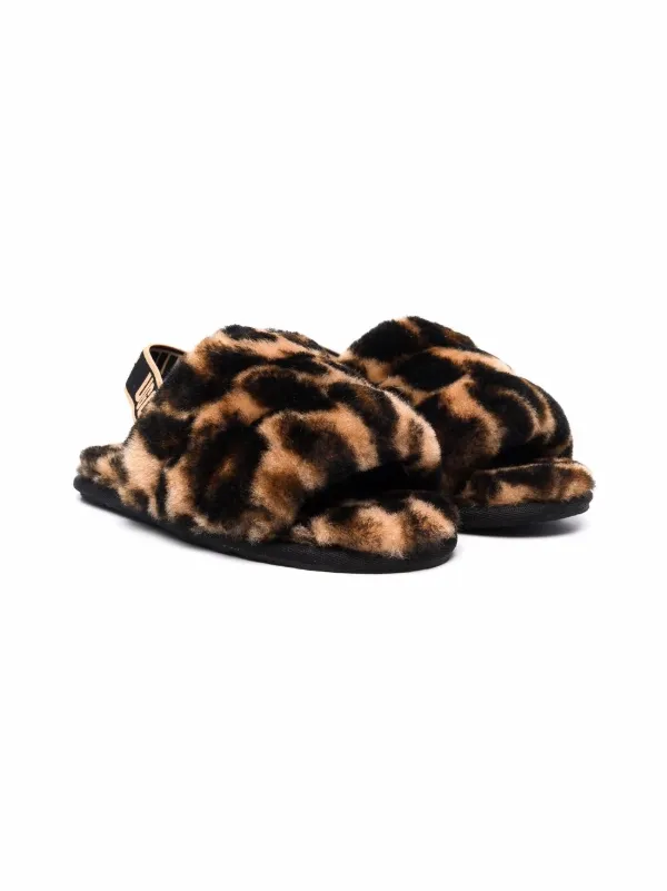 fur sandals ugg
