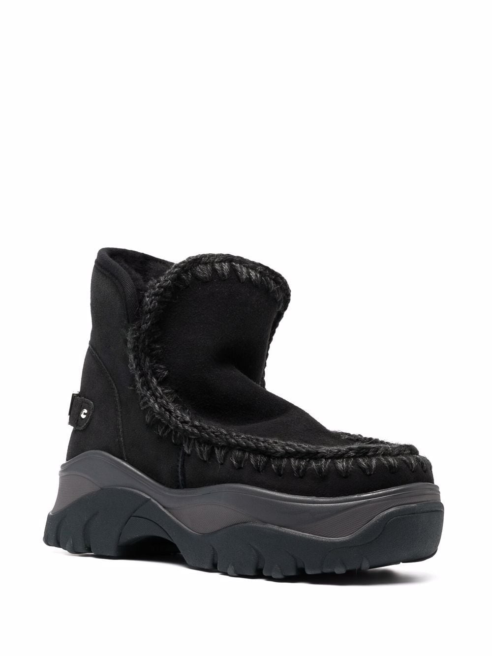  Mou Chunky Snow Boots - Black 