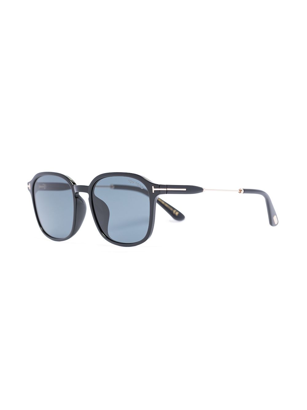 TOM FORD Eyewear Zonnebril met vierkant montuur - Zwart