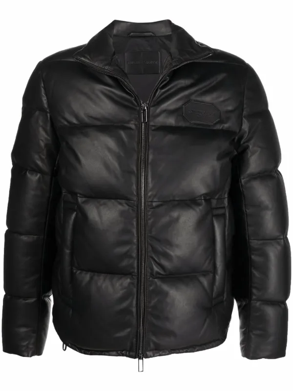 puffer jacket mens armani