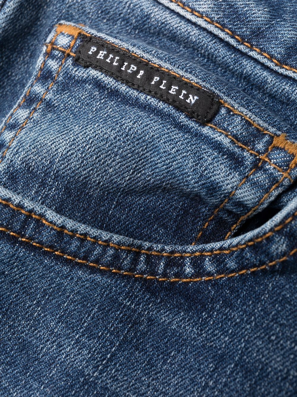 Philipp Plein mid-rise super-straight jeans Men