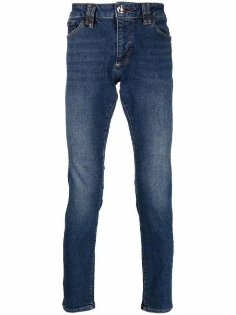 Philipp Plein jeans slim con tiro medio