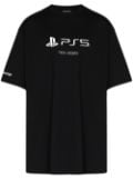 Balenciaga PlayStation™ printed T-shirt - Black