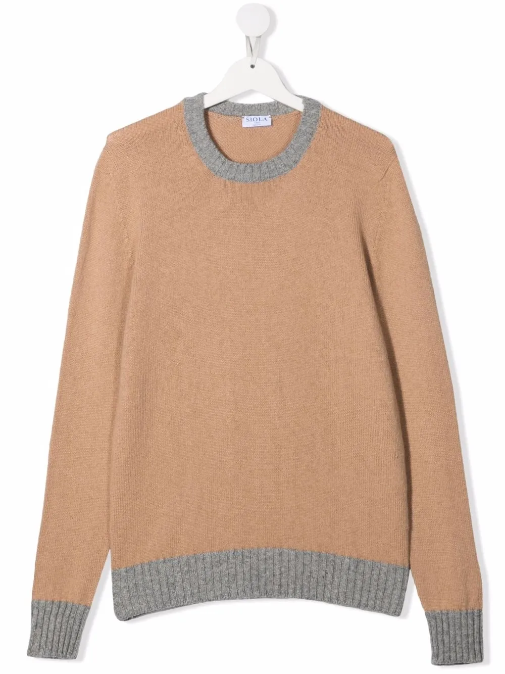 

Siola TEEN crew-neck jumper - Neutrals