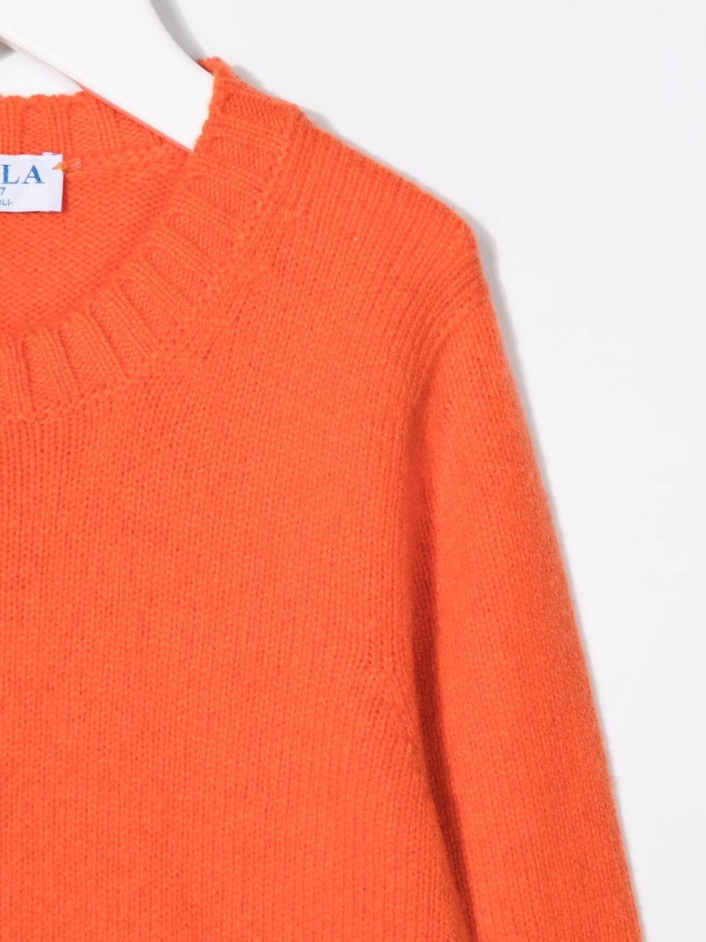 Shop Siola V-neck Knitted Jumper In 橘色