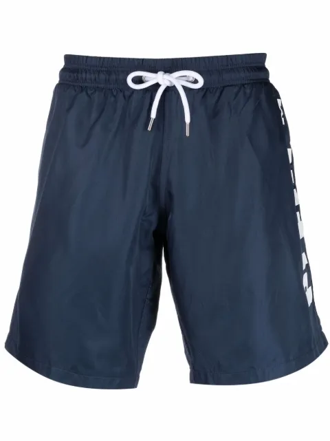 Philipp Plein logo-print swimming shorts