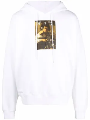 01 off 2025 white hoodie