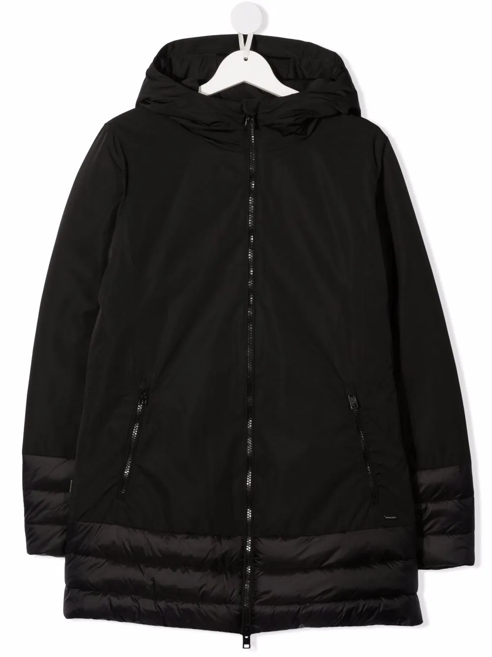 фото Woolrich kids парка с капюшоном