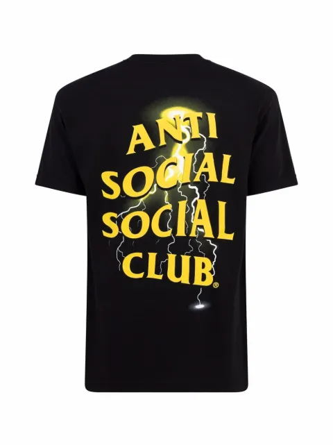 black and yellow anti social shirt
