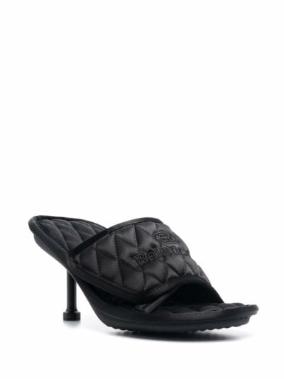 balenciaga quilted sandals