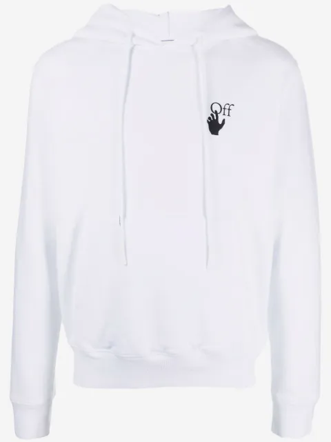 Off-White Arrows-motif long-sleeve hoodie