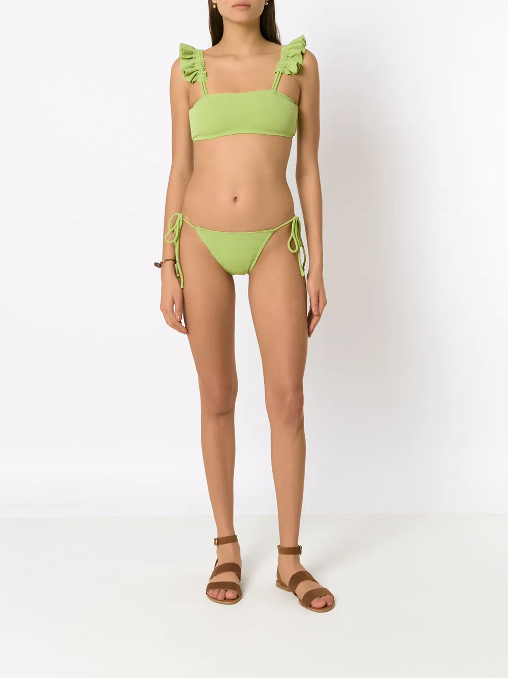 Shop Clube Bossa Zarbo Bikini Top In Green