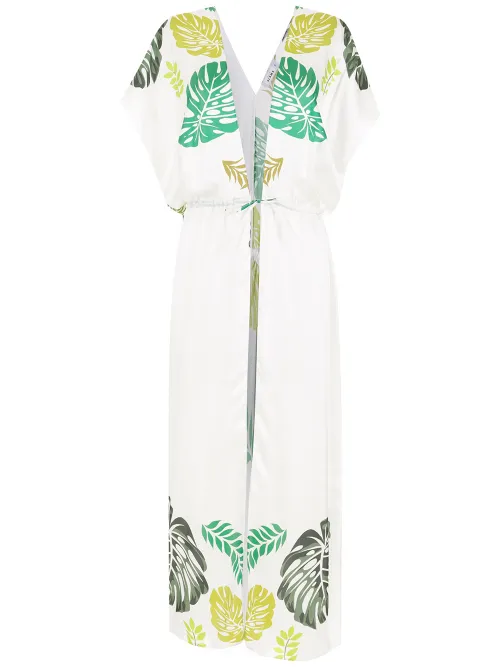 Robe de plage imprimée - Amir Slama - Modalova